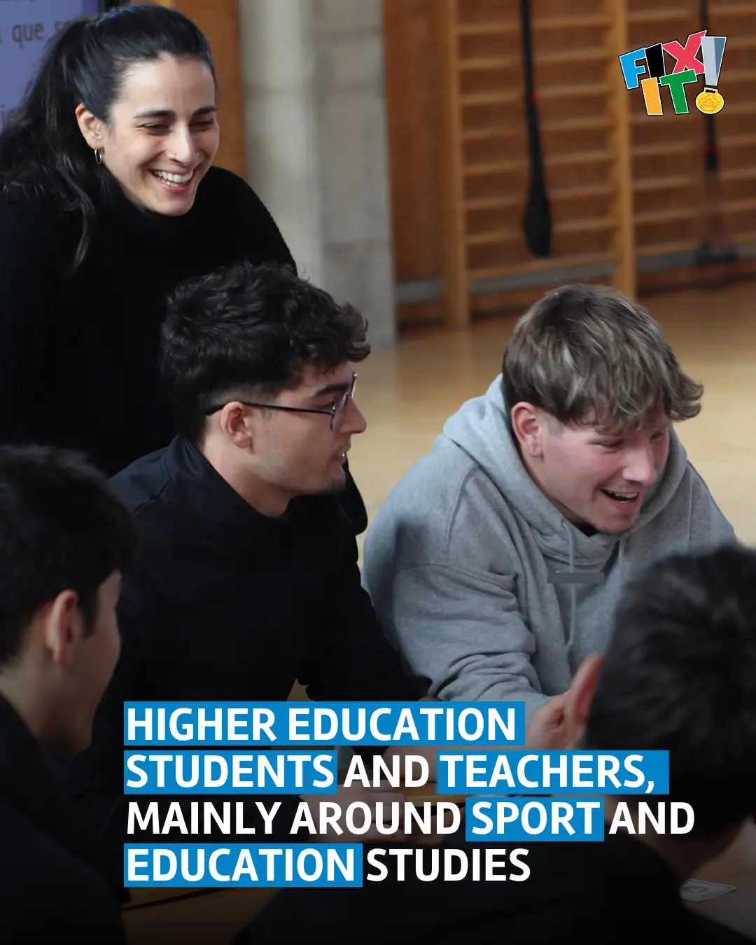 Higher education students and teachers